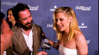 Kristen Stewart & Pablo Larraín React to 'Spencer' Oscar Nominations | Oscar Night Nominee 2022