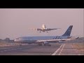 [FULL HD] UTair Aviation 767-300 NEAR MISS? GO AROUND at Barcelona-El Prat