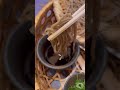 【京都観光】大きなざるに盛られた映える手打ちそば　 お蕎麦 京都グルメ