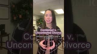 Contested Divorce vs. Uncontested Divorce