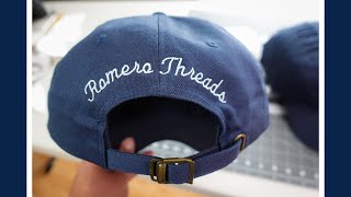 Curved Text on a Hat