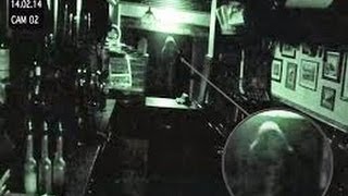 CCTV Ghost is Caught on Tape  in a Pub in Bolton Ghost Caught On Camera At Ye Olde Man and Scythe