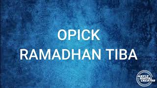 Opick - Ramadhan Tiba