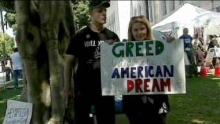 Anti-Wall Street protesters 'get organised'