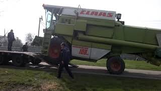 Купили комбайн Claas Dominator 108sl! Kauf eines Mähdreschers Claas Dominator 108sl. Güterverkehr