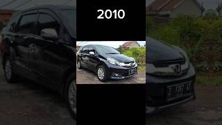 Evolution of  Honda Mobilio {2003~2023}#shorts #evolution #mgctube#honda