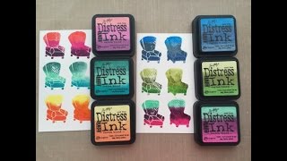 Tim Holtz Distress Ink Custom Blends Do It Yourself Ink Pads HOW TO