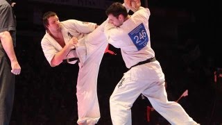 ‪【新極真会】全ヨーロッパ大会2011 ‬重量級　決勝戦 SHINKYOKUSHINKAI KARATE