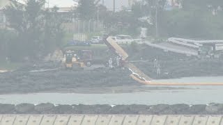 辺野古、新区域に土砂投入  「民意無視」沖縄は反発