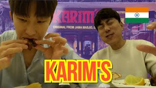 We tried Karim's | Korean Dost in Delhi | Mughlai Cuisine | Delhi Street Food