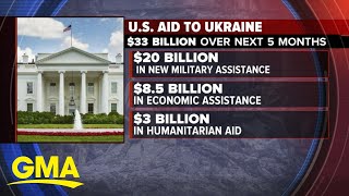 Biden hopes to provide additional aid to Ukraine l GMA