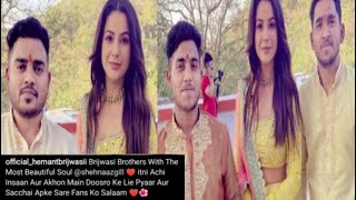 Behind The Scenes of Shehnaaz Gill with Brijwasi Brothers from Hunarbaaz Sets | FinalNews