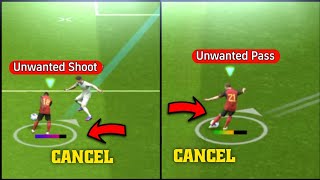 How to Cancel SHOOT \u0026 PASS in eFootball 2024 Mobile