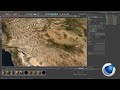 Create Really Large Realistic Terrain Maps with Dem Earth and Cinema 4D