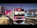 マリc425編成［2000番台のサドナン］〈総武本線千葉行〉八日市場駅1番線発車