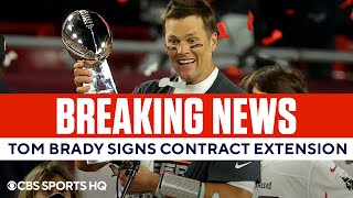 BREAKING: Tom Brady Signs Contract Extension with the Tampa Bay Buccaneers | CBS Sports HQ