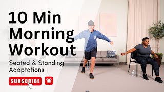 10 Minute Low-Intensity Wake-Up Workout | Gentle Exercise for Energy, Circulation & Mobility
