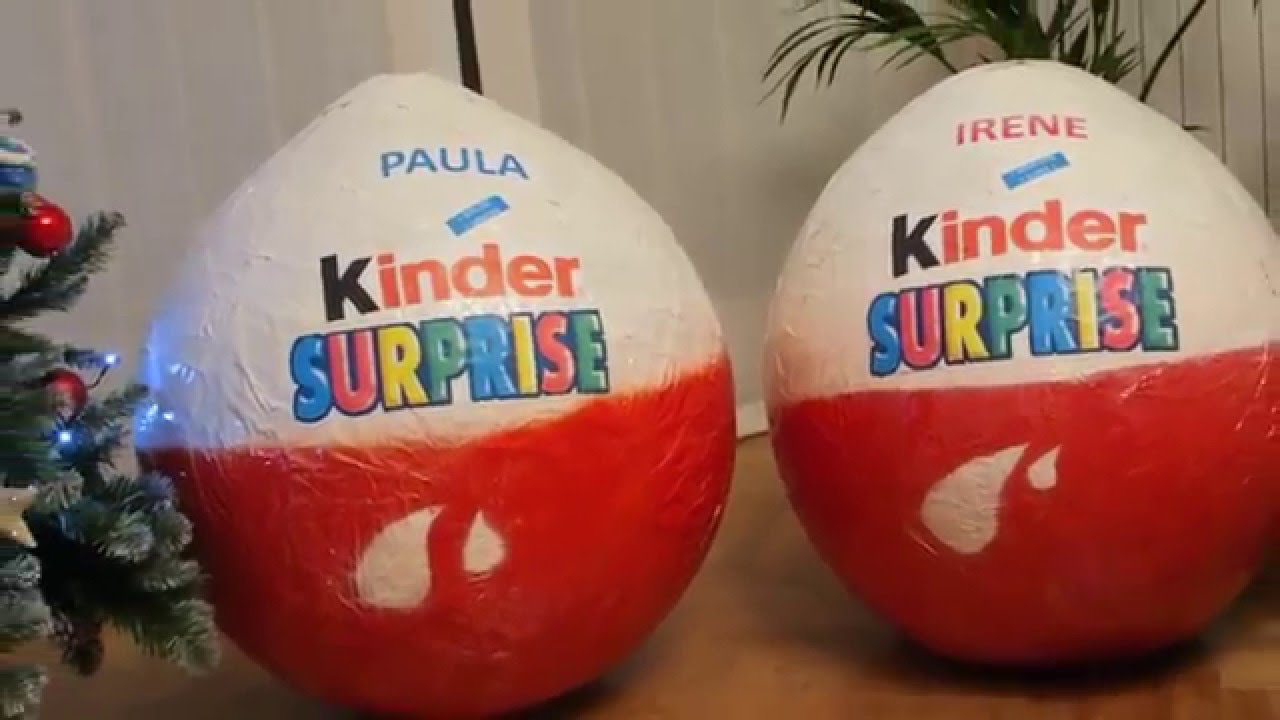 Huevo Kinder Gigante Huge Surprise Egg Youtube