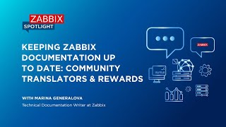 Zabbix Spotlight: Keeping Zabbix documentation up to date