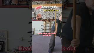 How to fight with a Stick for Self-Defense | #ninjutsu #shorts