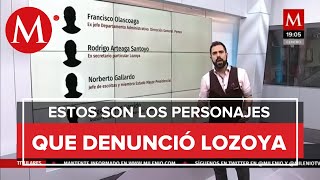 ¿Qué dijo Lozoya sobre los 17 los políticos denunciados ante FGR?