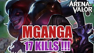 Mganga Midlane, Easy Kill !!! - Arena of Valor