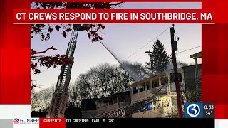 FIRST ALERT DESK: CT crews respond to 7-alarm fire in MA