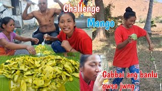 Mango Challenge 🥭 banlu Gwsa kaji