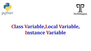 #02| OOP in Python | Python OOP Tutorial | Instance variable ,class variable,Local variable