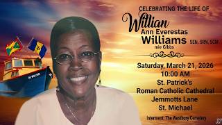 Celebrating the life of Willian Williams