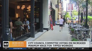City Council Committee to vote on raising minimum wage for tipped workers