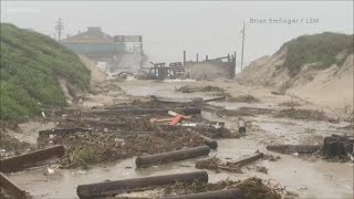 Texans deal with the aftermath of Hurricane Hanna