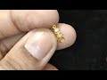 কমদামে সোনার নাকফুল gold nose pin