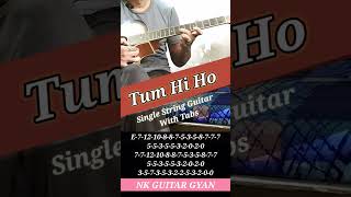 Tum Hi Ho Guitar Tabs For Beginners #shorts #short #trending