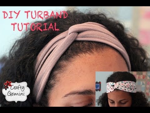 Turban Inspired Headband- DIY Turband Tutorial Turban Inspired Headband- DIY Turband Tutorial