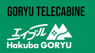 Goryu Telecabine Gondola Ride | Hakuba Japan