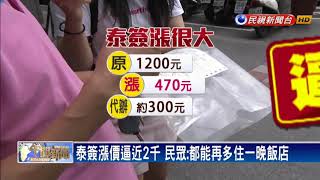 台灣對泰免簽延長一年 泰簽卻喊漲470元－民視新聞