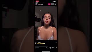 Malu Trevejo talks about her only fans on IG Live