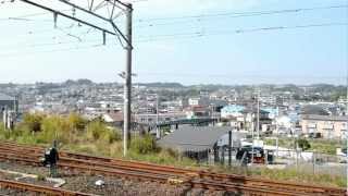 アキーラさん！宮城・仙石線東塩釜駅！Senseki-line,Miyagi,Tohoku,Japan