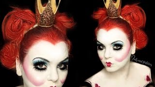 Reina de Corazones (queen of hearts) | Makeup Tutorial |  Maryandpalettes