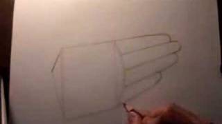 How to Draw a Hand (With Spoken Explanation)