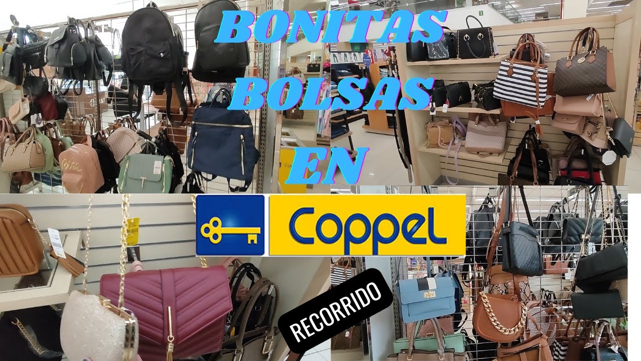 BONITAS BOLSAS EN COPPEL,ÉSTOS SON LOS PRECIOS. - YouTube