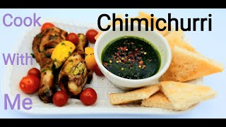 Let's cook Argentina dish: Chimichurri sauce, Pork Chops, Roasted potatoes, Chick Peas \u0026 Kale side