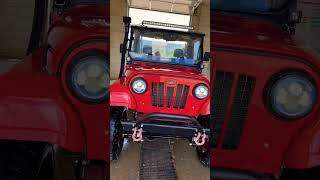 Mahindra Roxor at the Car Wash! Dry interior! Love my Hardcab!