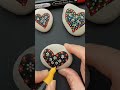 easy stone art with❤by kamini sharma home science and arts art handandstone utubeshorts drawing