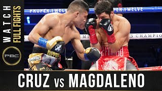 Cruz vs Magdaleno FULL FIGHT: October 31, 2020 | PBC on Showtime