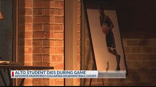 'He was a great kid': Alto community remembers high school student who died during basketball game