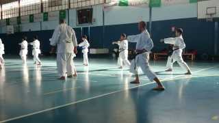 Curso de Karatedo en Maracena Granada Kata Kanku Dai.