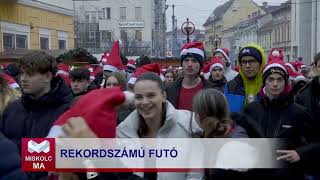 Miskolc Ma 2024. 12. 05.: Rotary mikulásfutást rendeztek