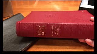 Schuyler Quentel NKJV Bible: Firebrick Red, Goatskin (Unboxing \u0026 Mini-Review)